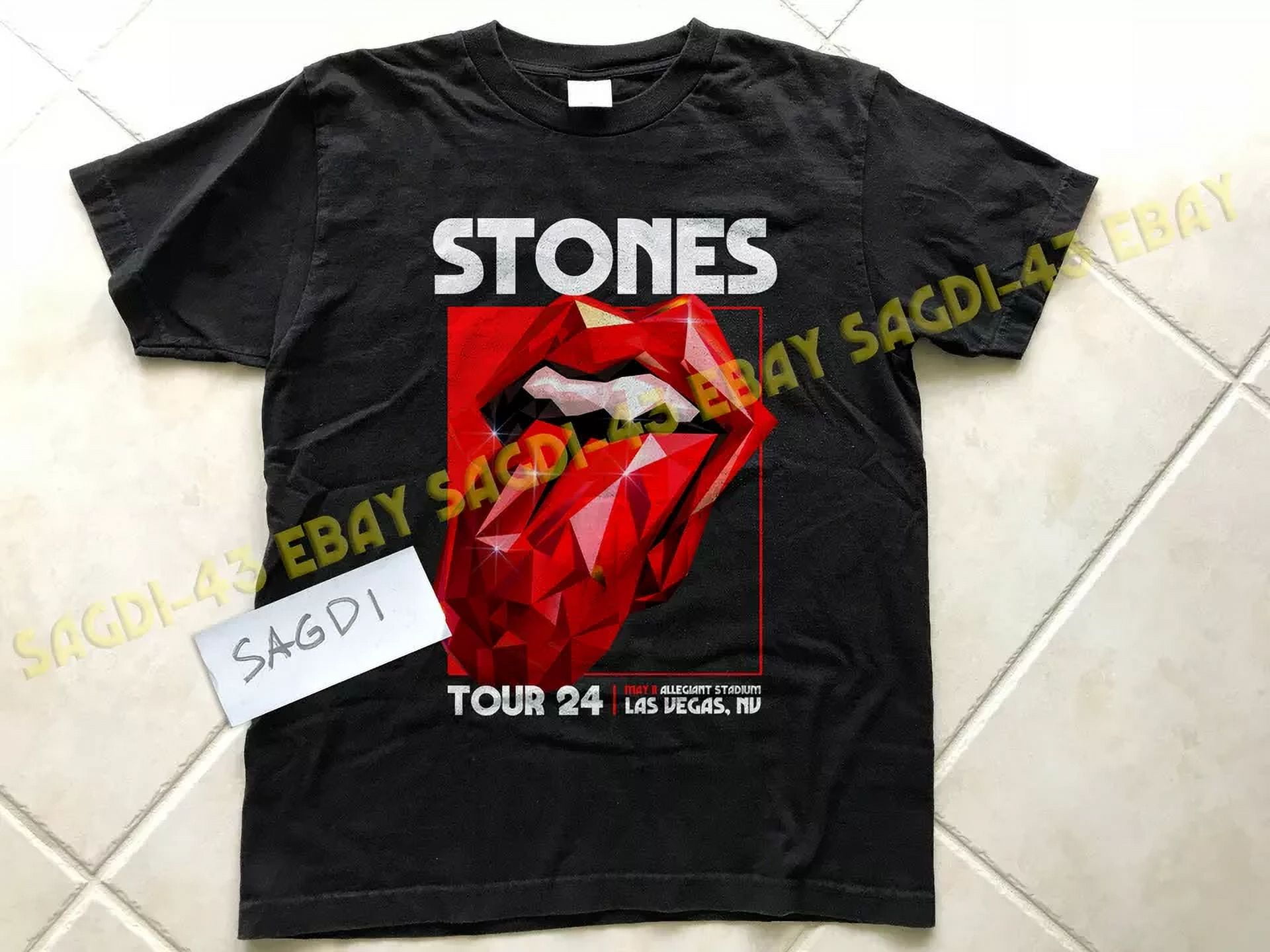 The Rolling Stones 2024 Tour Shirt Rolling Stones Las Vegas Allegiant