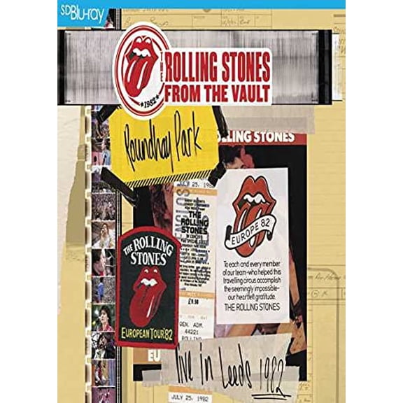 The Rolling Stones: From The Vault - Live In Leeds 1982 [BLU-RAY]