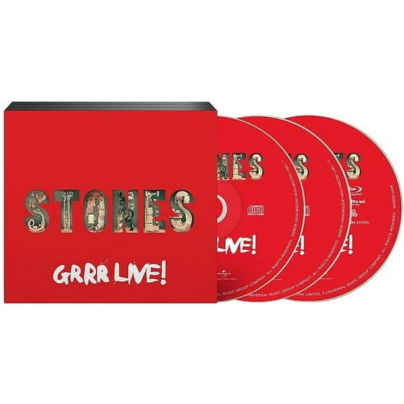 The Rolling Stones - GRRR Live!  [2 CD/Blu-ray] - Music & Performance - CD