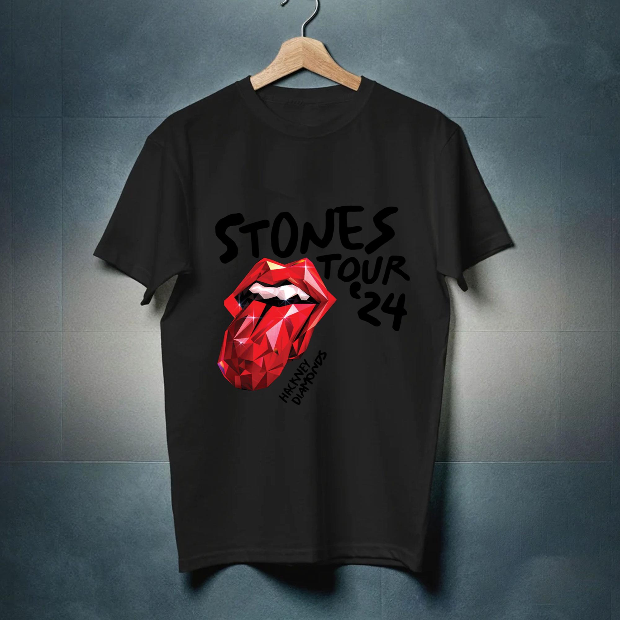 The Rolling Stones Hackney Diamonds Tour 2024 Schedule List Sweatshirt