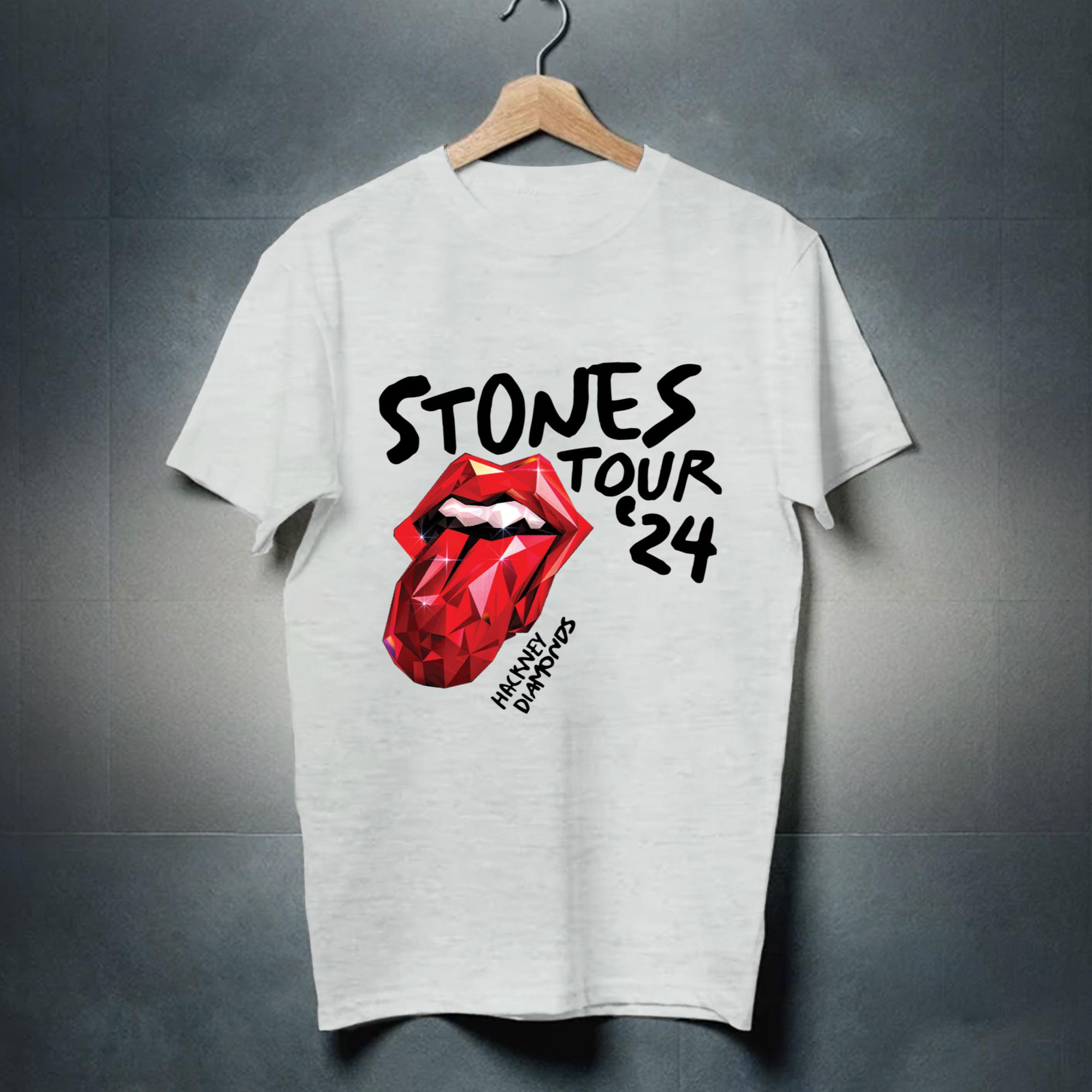 The Rolling Stones Hackney Diamonds Tour 2024 Schedule List Sweatshirt