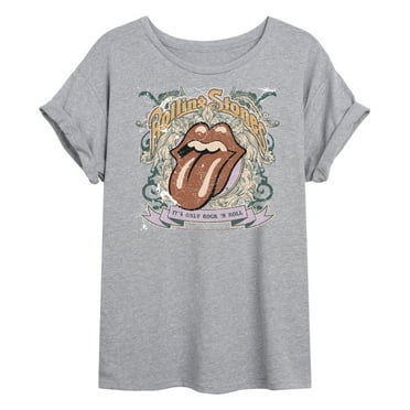 The Rolling Stones It's Only Rock N' Roll - Juniors Ideal Flowy Muscle T-Shirt