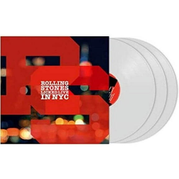 The Rolling Stones - Licked Live In NYC   3LP(White) - Music & Performance - Vinyl