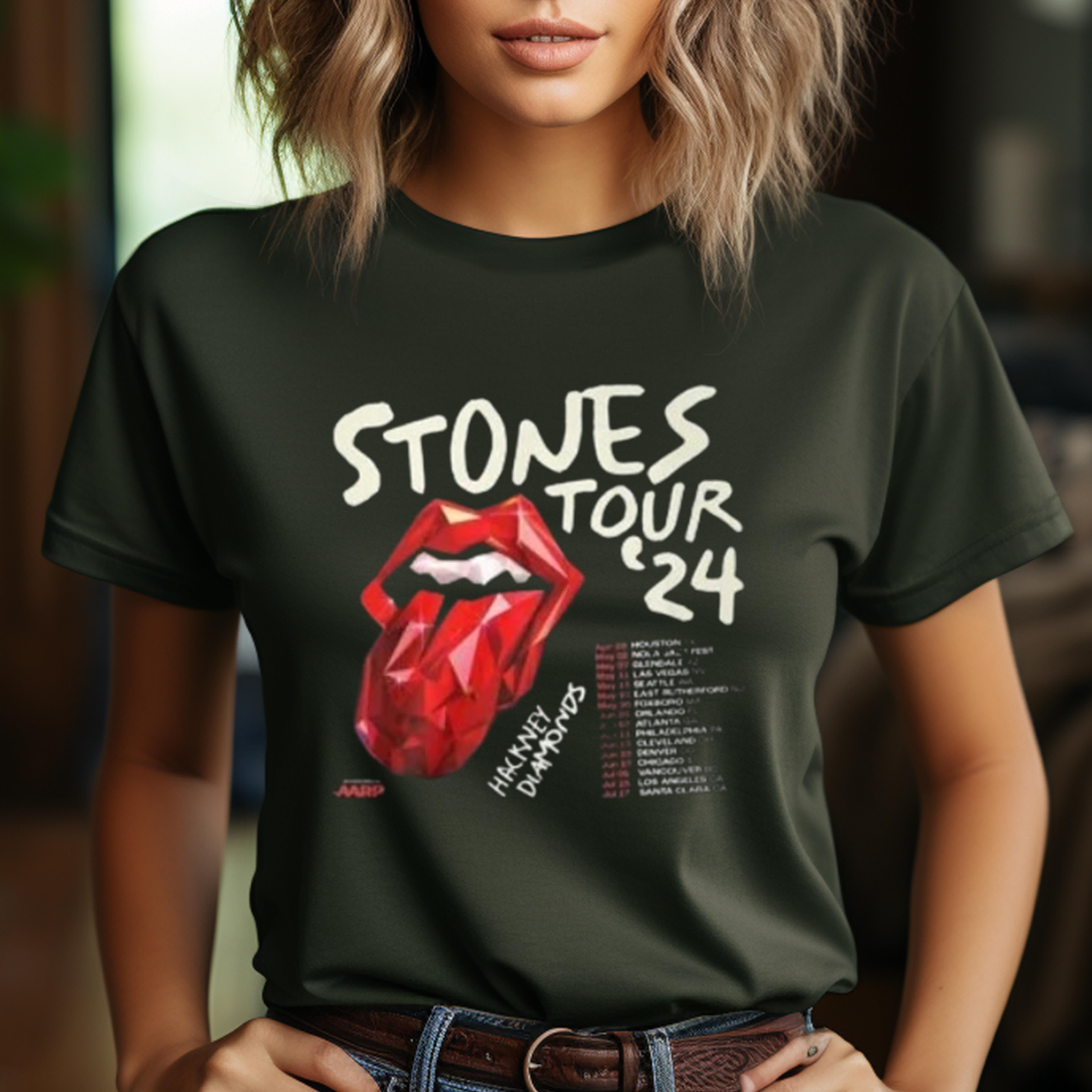 The Rolling Stones North American Tour 2024 CIEN2507LUXURY UNISEX