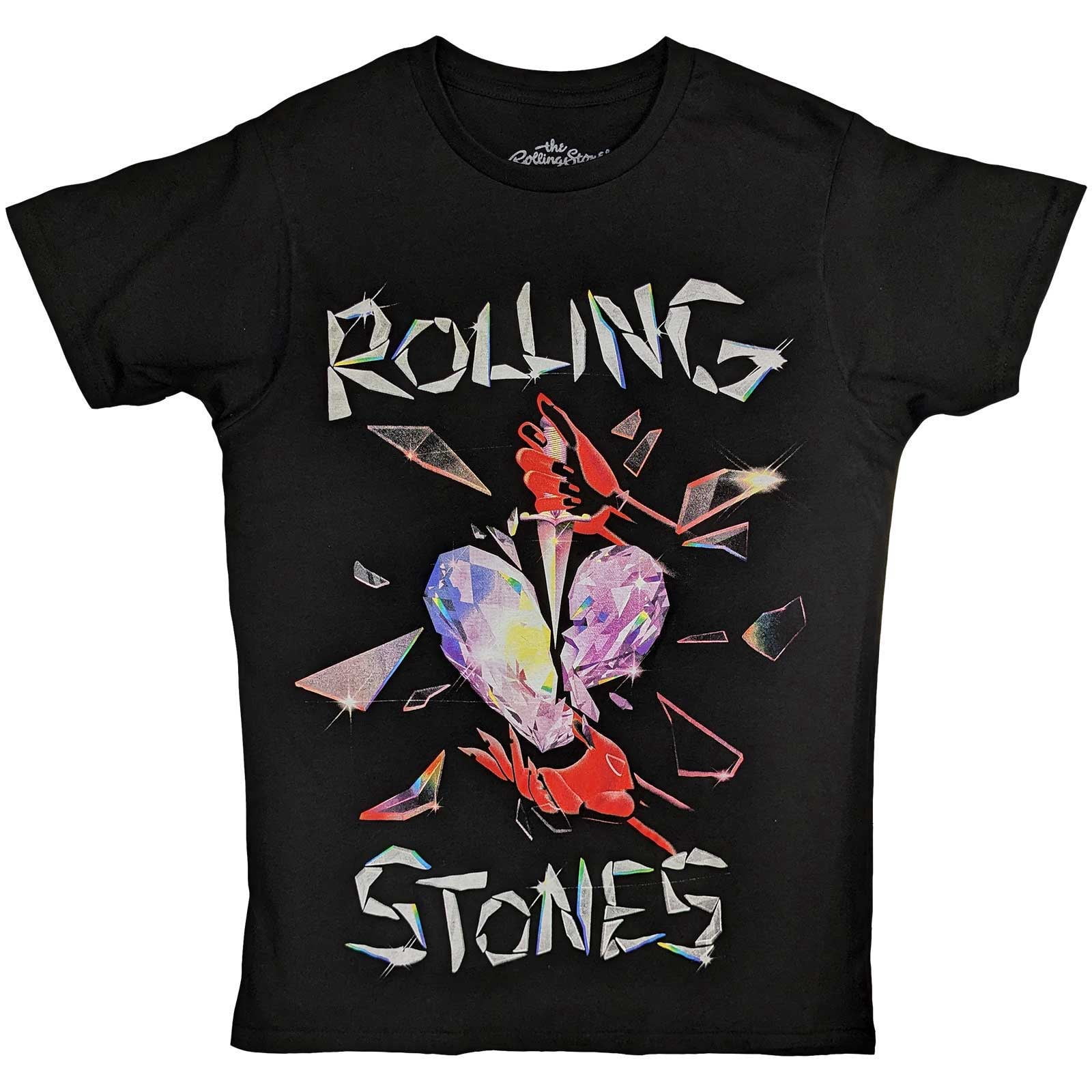 The Rolling Stones Official Band TShirt Hackney Diamonds Heart
