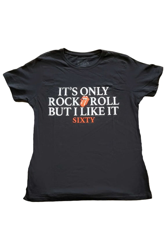 The Rolling Stones Sixty Its Only Rock N Roll Skinny Fit T Shirt