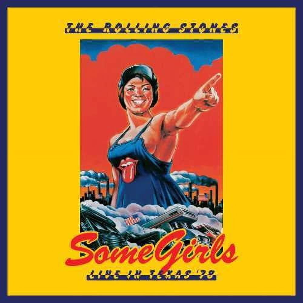 【ヴィンテージNME】the rolling stones some girls ROLLING STONES - Some Girls Sweden Unique Die-Cut Cover with