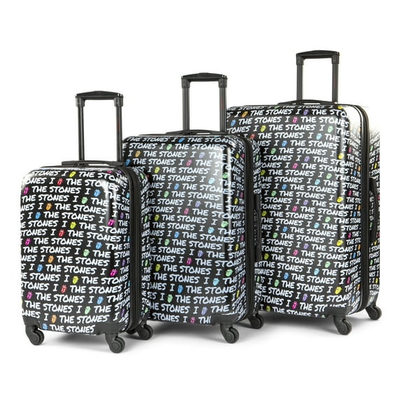 The Rolling Stones - Stray Cat Blues 3 piece Luggage set - Multi Color