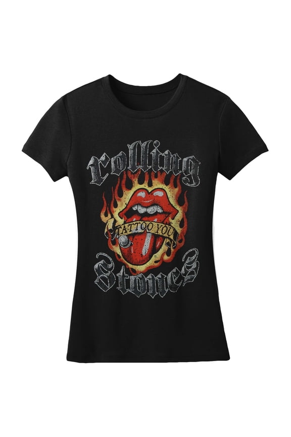 The Rolling Stones Tattoo You Tongue Skinny Fit T Shirt