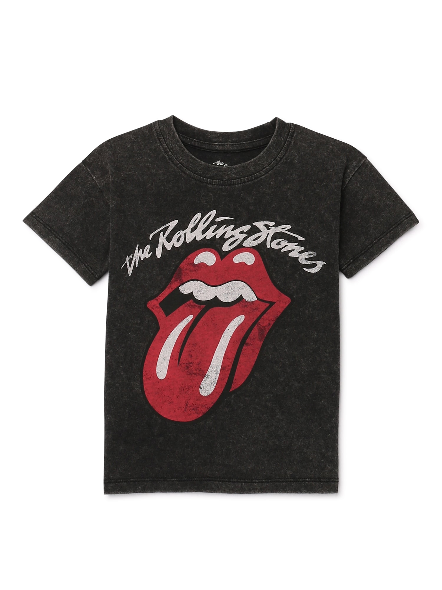 The Rolling Stones Toddler Graphic Crewneck Tee with Short Sleeves, Sizes 12M-5T