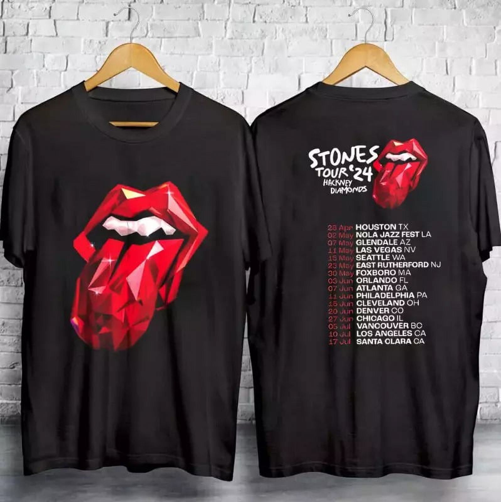 The Rolling Stones Tour 2024 Hackney Diamonds Unisex TShirt
