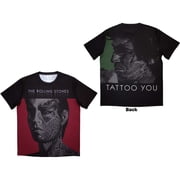 The Rolling Stones Unisex Sublimation T-Shirt Tattoo You Back Print Large