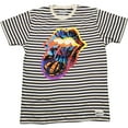 thumbnail image 1 of The Rolling Stones Unisex T-Shirt Cyberdelic (Striped) (Large), 1 of 3