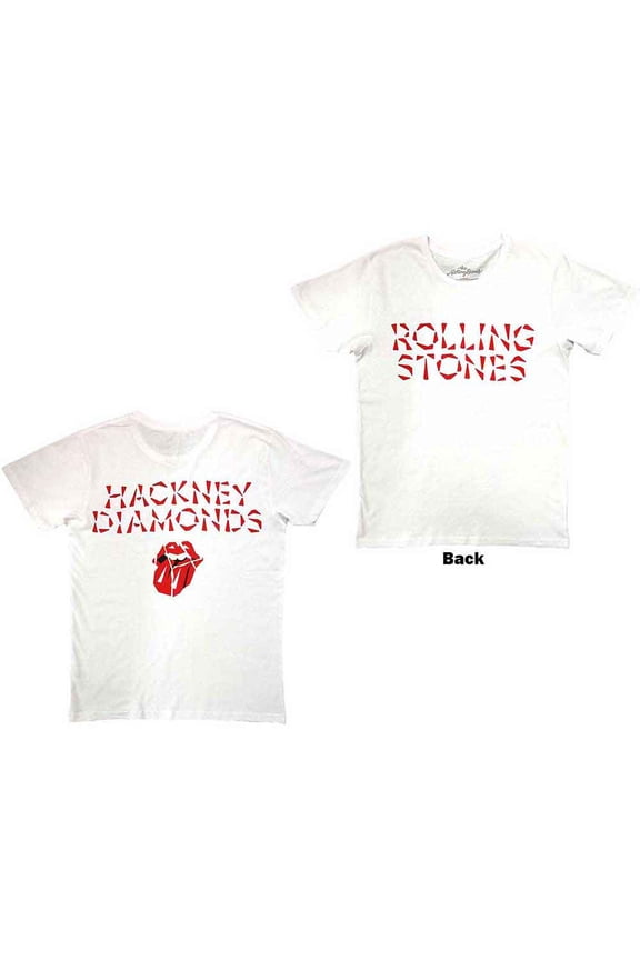 The Rolling Stones Unisex T-Shirt: Hackney Diamonds (Back Print) (X-Large)