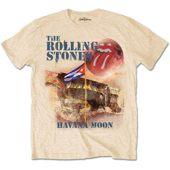 The Rolling Stones Unisex T-Shirt Havana Moon (Small)