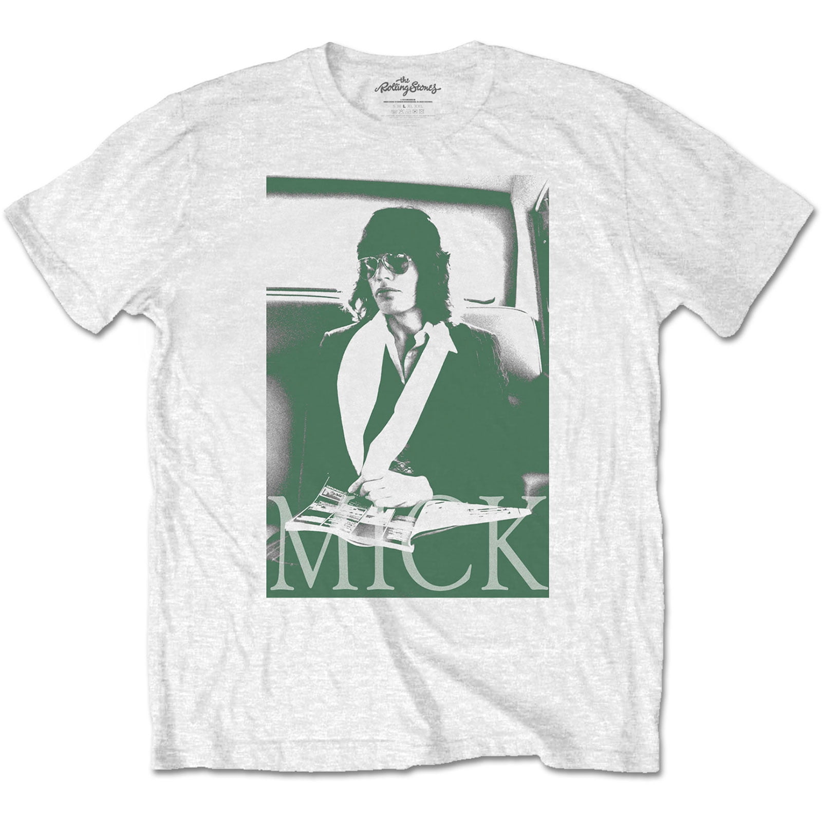 The Rolling Stones Unisex T-Shirt Mick Photo Version 1 (Small
