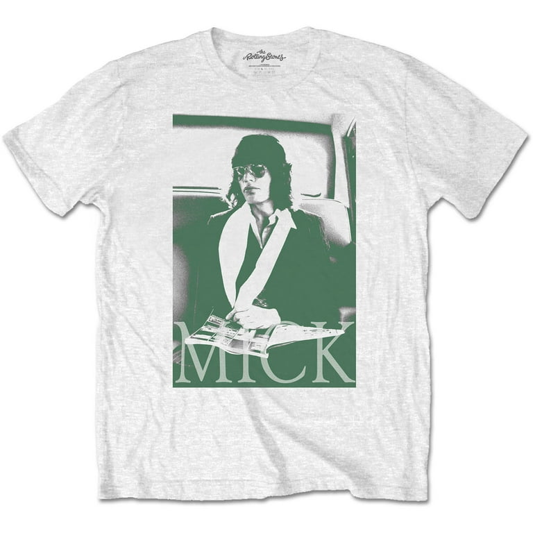 The Rolling Stones Unisex T-Shirt Mick Photo Version 1 (Small