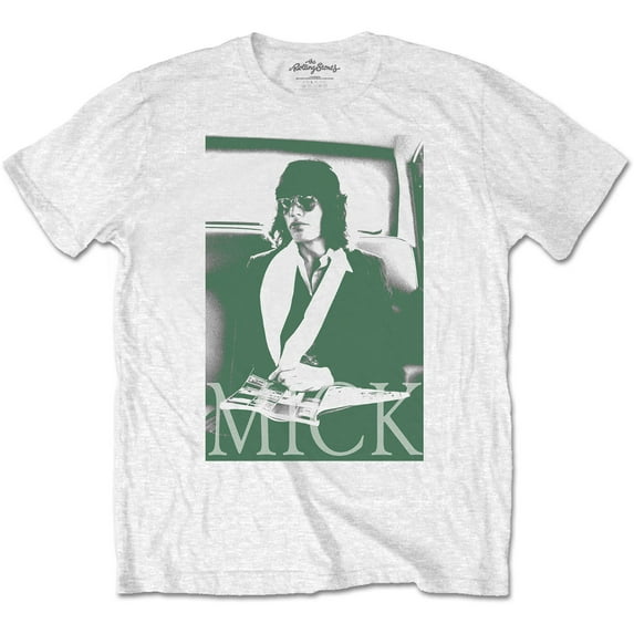 The Rolling Stones Unisex T-Shirt Mick Photo Version 1 (X-Large)
