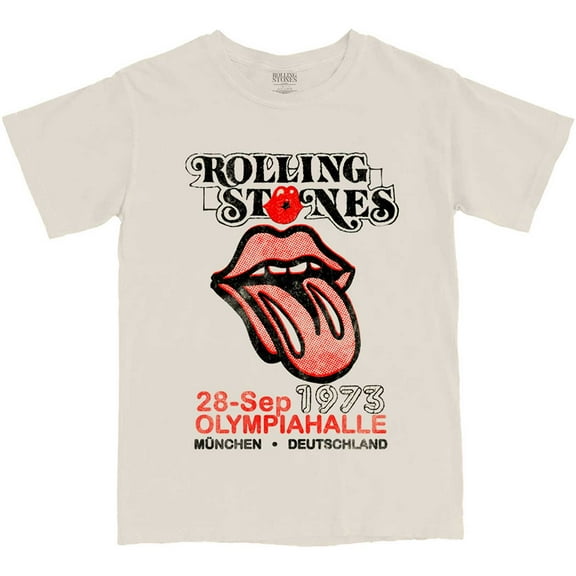 The Rolling Stones Unisex T-Shirt Munich '73 (Medium)
