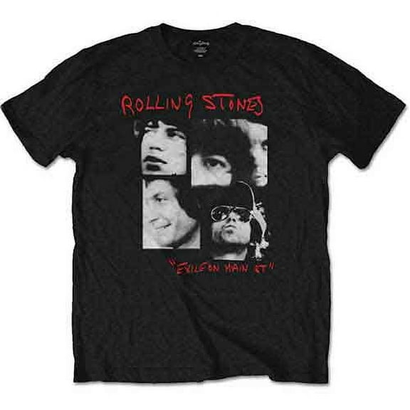 The Rolling Stones Unisex T-Shirt Photo Exile (Small)