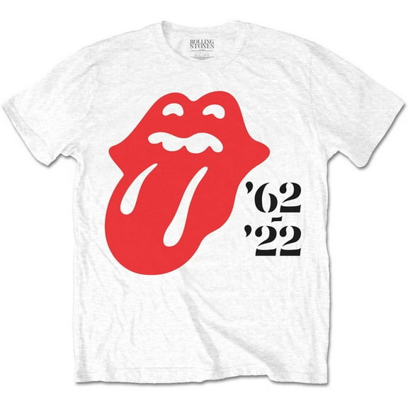 The Rolling Stones Unisex T-Shirt Sixty '62 - '22 (Medium)