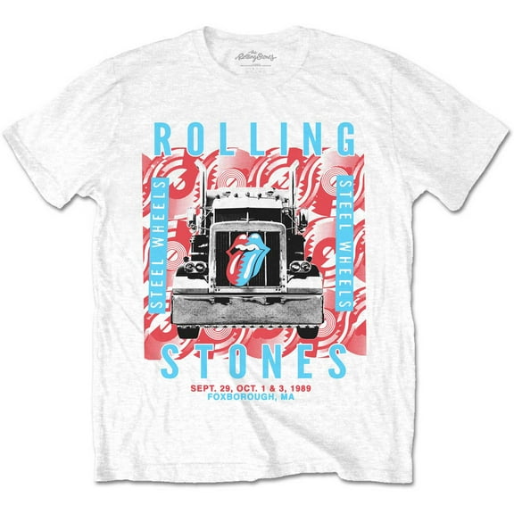 The Rolling Stones Unisex T-Shirt Steel Wheels (XX-Large)