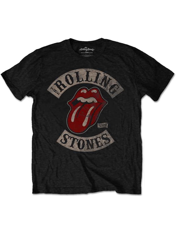 The Rolling Stones Unisex T-Shirt Tour 1978 (X-Large)