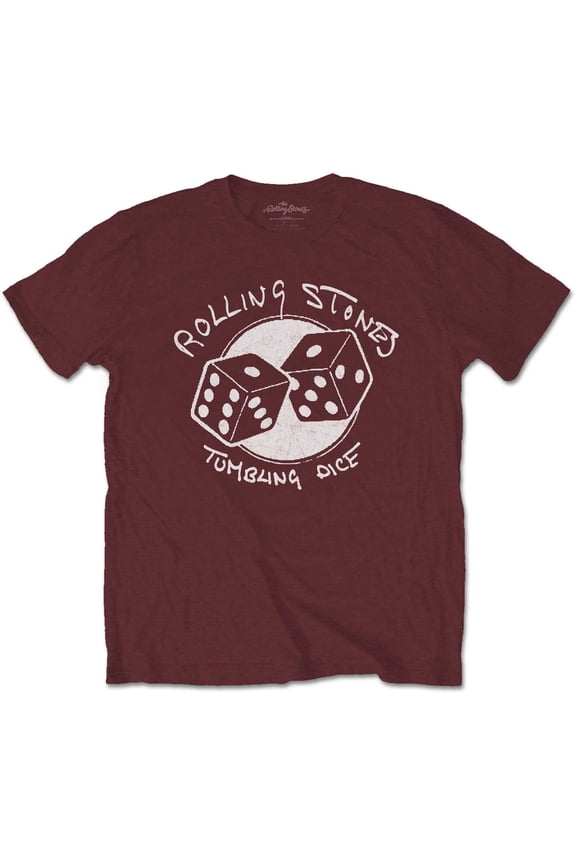 The Rolling Stones Unisex T-Shirt Tumbling Dice (Medium)