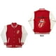 thumbnail image 1 of The Rolling Stones Unisex Varsity Jacket: Classic Tongue (Back Print), 1 of 1