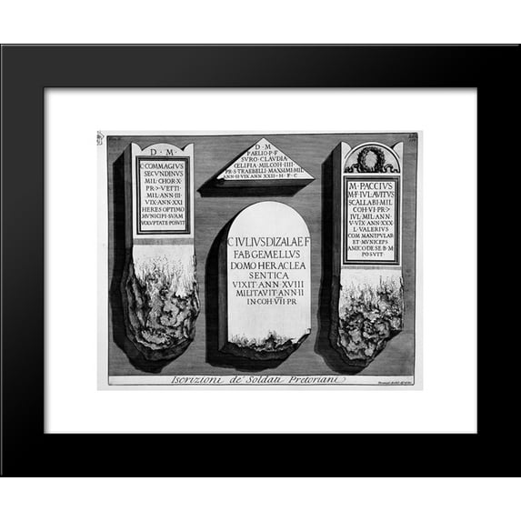 The Roman antiquities, t. 2, Plate LIII. Registration of `Soldiers Praetorian...