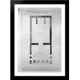 thumbnail image 1 of The Roman antiquities, t. 4, Plate XLIV. Plan of the Temple of Juno in the Portico d`Ottavia 28x40 Large Black Wood Framed Print Art by Giovanni Battista Piranesi, 1 of 2