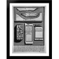 thumbnail image 1 of The Roman antiquities, t. 4, Plate XV. View the progress of one of the stacks of the Triumphal Bridge 28x38 Large Black Wood Framed Print Art by Giovanni Battista Piranesi, 1 of 2