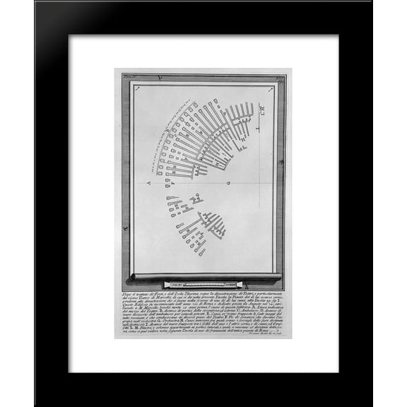 The Roman antiquities, t. 4, Plate XXV. Bridge cross-section of Cestius 20x24...