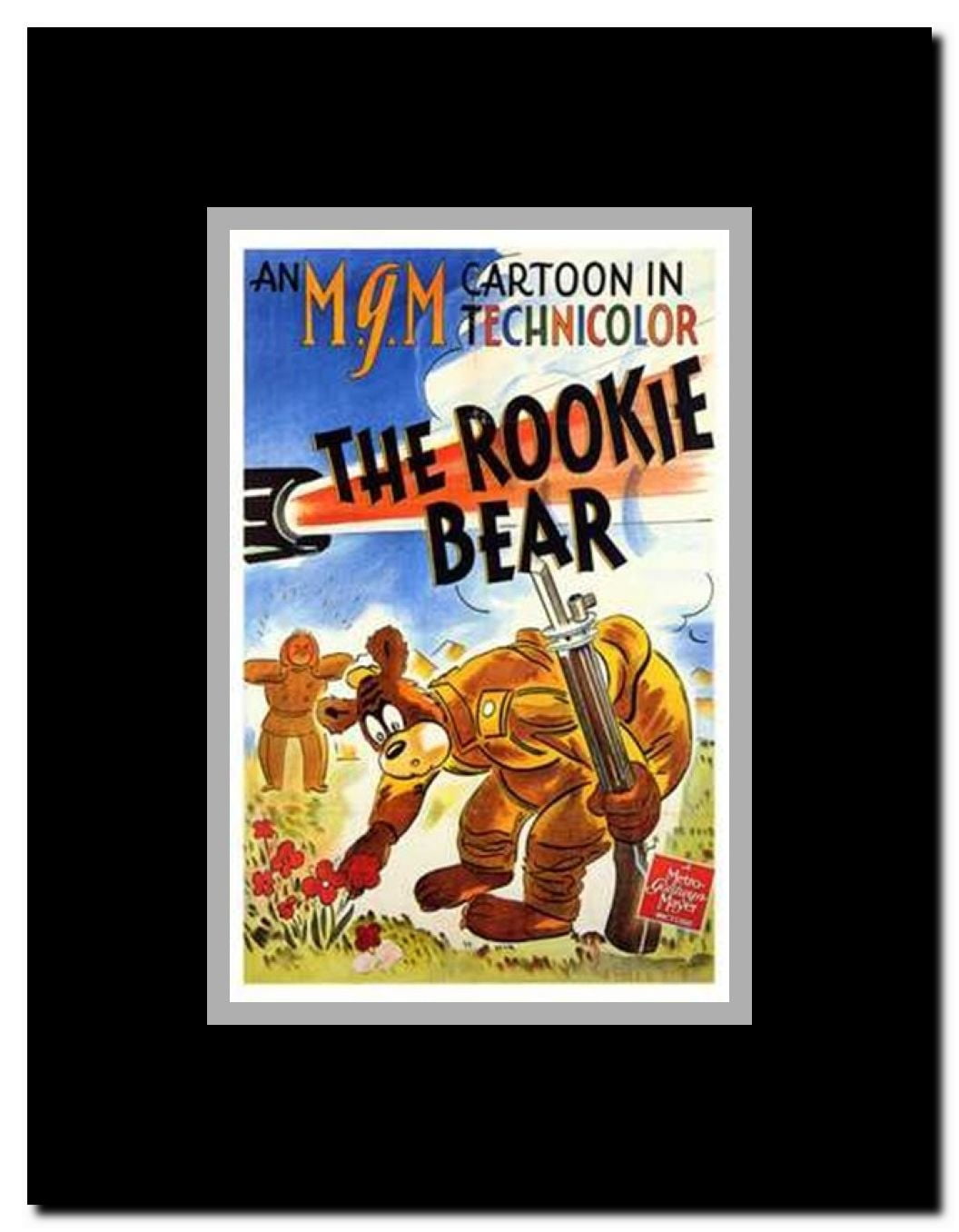 The Rookie Bear Framed Movie Poster