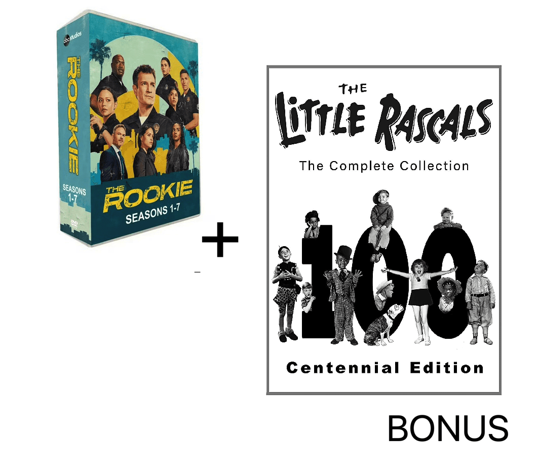 The Rookie Complete Series Seasons 1-7 (DVD) + The Little