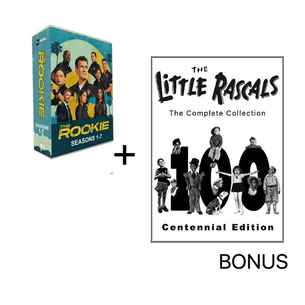 The Rookie Complete Series Seasons 1-7 (DVD) + The Little