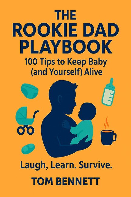 The Rookie Dad Playbook: 100 Tips to Keep the Baby (and Yourself) Alive, (Paperback)