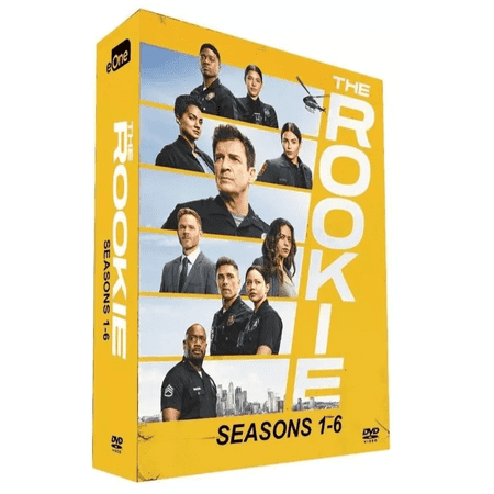 The Rookie : The Complete Series, season 1-6 D V D
