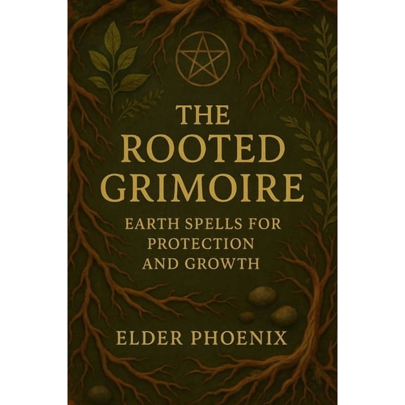 Elemental Grimoire The Rooted Grimoire: Earth Spells for Protection and Growth: Book 1 of the Elemental Magic Mini-Guide Series, Book 1, (Paperback)