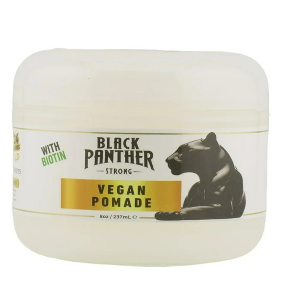 Strong Hold For 4C Edges, Braids, Locks and Twist. Natural and Relaxed Hair Vegan Styling Gel Pomade By Black Panther Strong