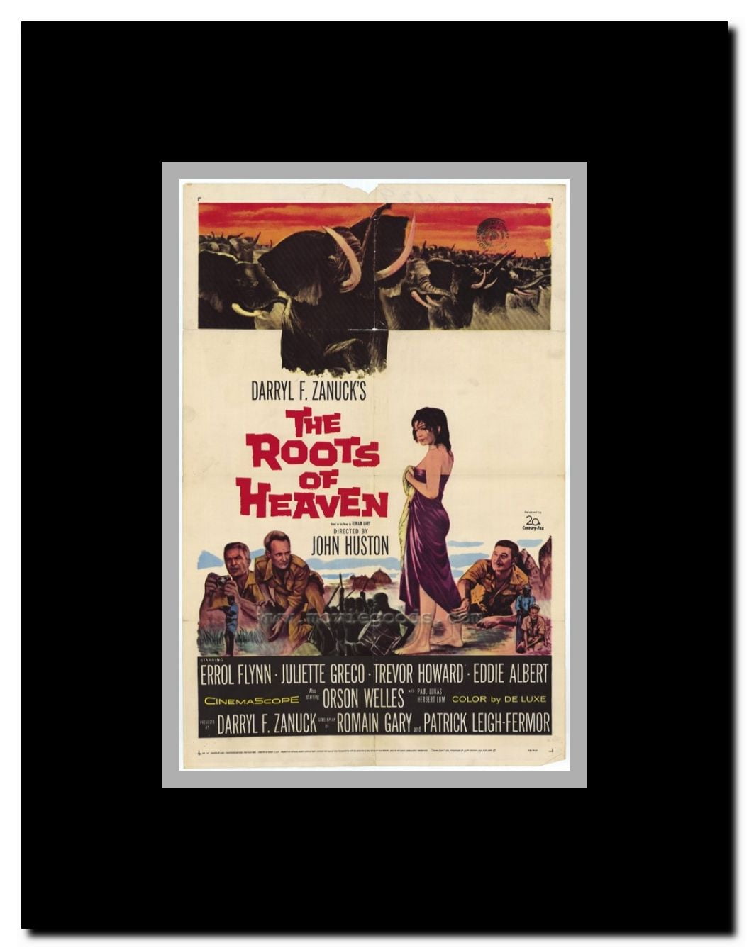 The Roots of Heaven Framed Movie Poster