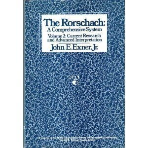 Pre-Owned The Rorschach, Current Research and Advanced Interpretation (Hardcover) 0471041661 9780471041665