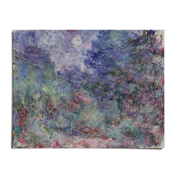 The Rose Path, 1920-22 Photograph 1 - Claude Monet - 8x10 - Wall Art Print - UNFRAMED