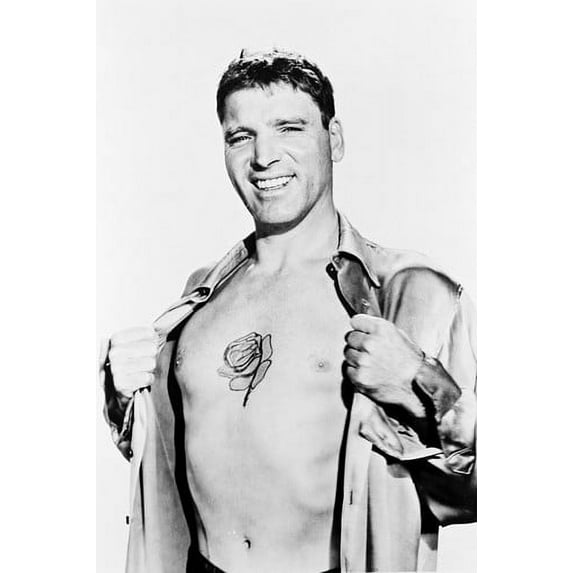 The Rose Tattoo Burt Lancaster 24x36 Poster showing chest