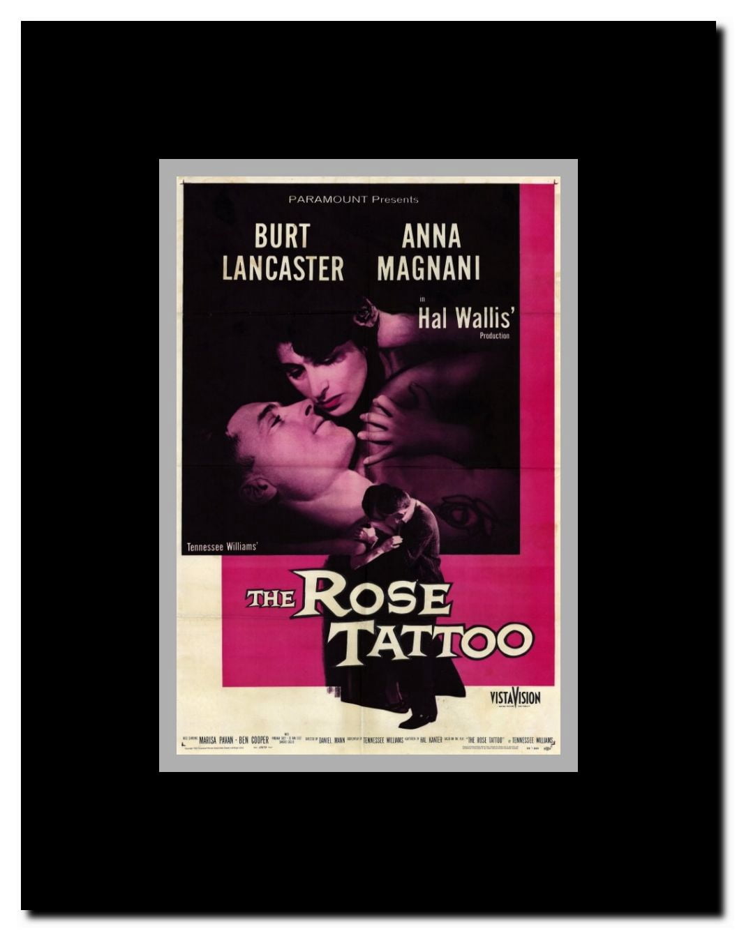 The Rose Tattoo Framed Movie Poster