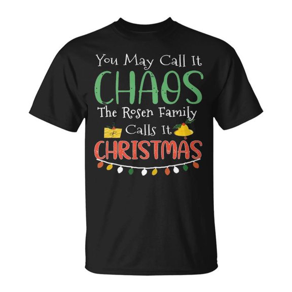 The Rosen Family Name Gift Christmas The Rosen Family Unisex TShirt