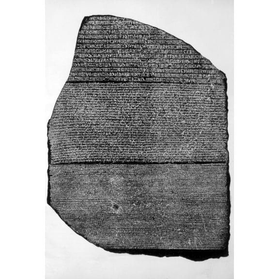 The Rosetta Stone History (18 x 24)