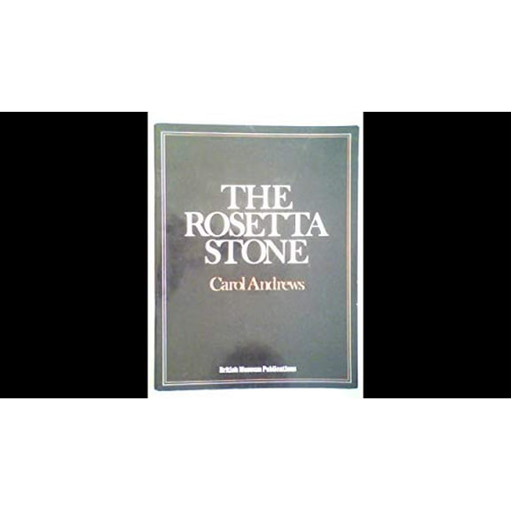 Pre-Owned The Rosetta Stone Paperback