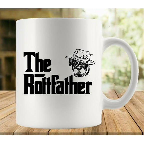 The Rottfather Mug Funny Coffee Mug Ceramic Cup Tea 11 Oz For Women Men Novelty Birthday Gift