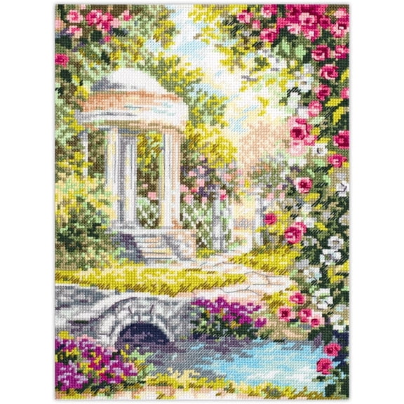 Wizardi Counted Cross-Stitch Kit - The Rotunda 210-066 Magic Needle